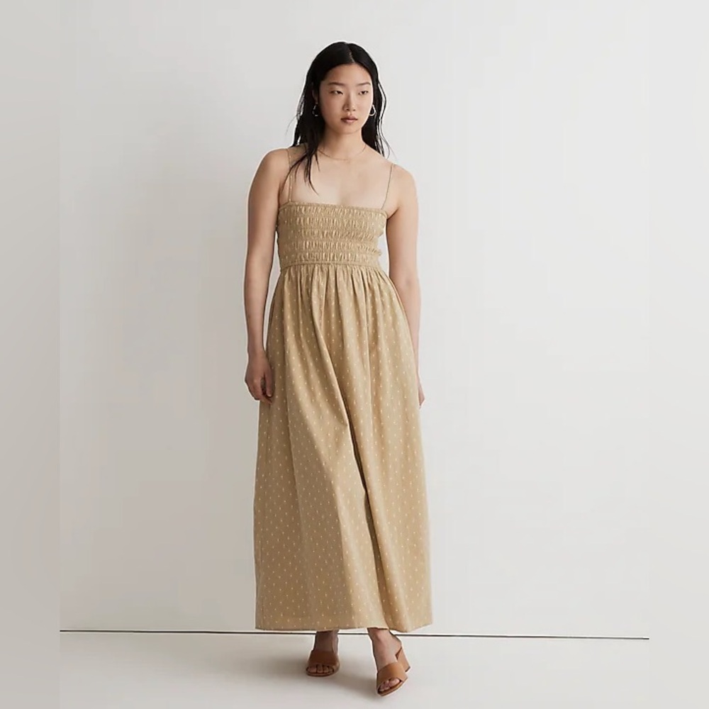Madewell: Theo Sleeveless Midi Dress